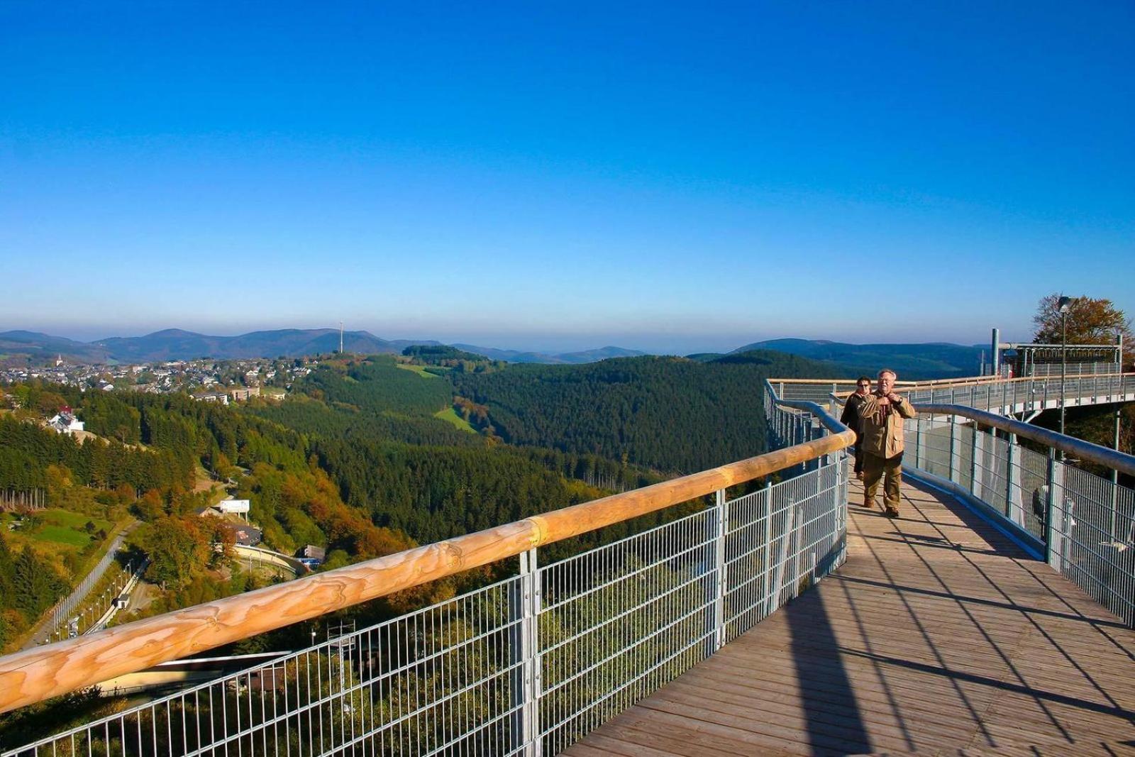 Ferienwohnung 'Kleine Auszeit Winterberg' - Am Herrenskoepfchen 4 وينتربرغ المظهر الخارجي الصورة